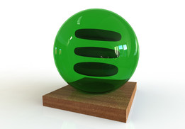 Spotify Glass�ձ�3D