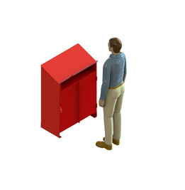 BANCADA PARA OBJETOS 800X400X1150mm