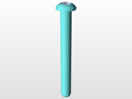 �ݶ�Allen M5x45 Parafuso Allen Abaulada