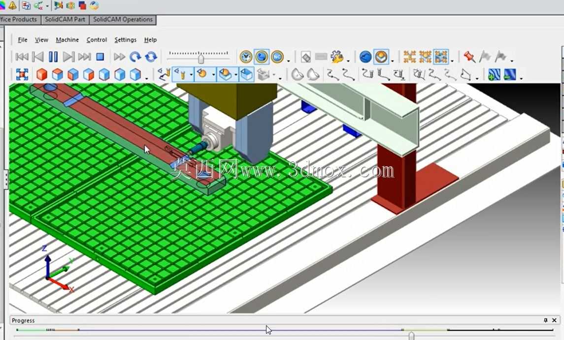 Imes Icore 5轴,SolidWorks solidcam+后处理器