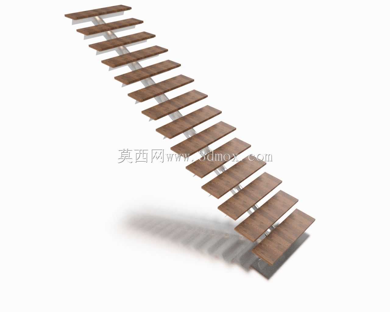 柔性楼梯-骨架建模