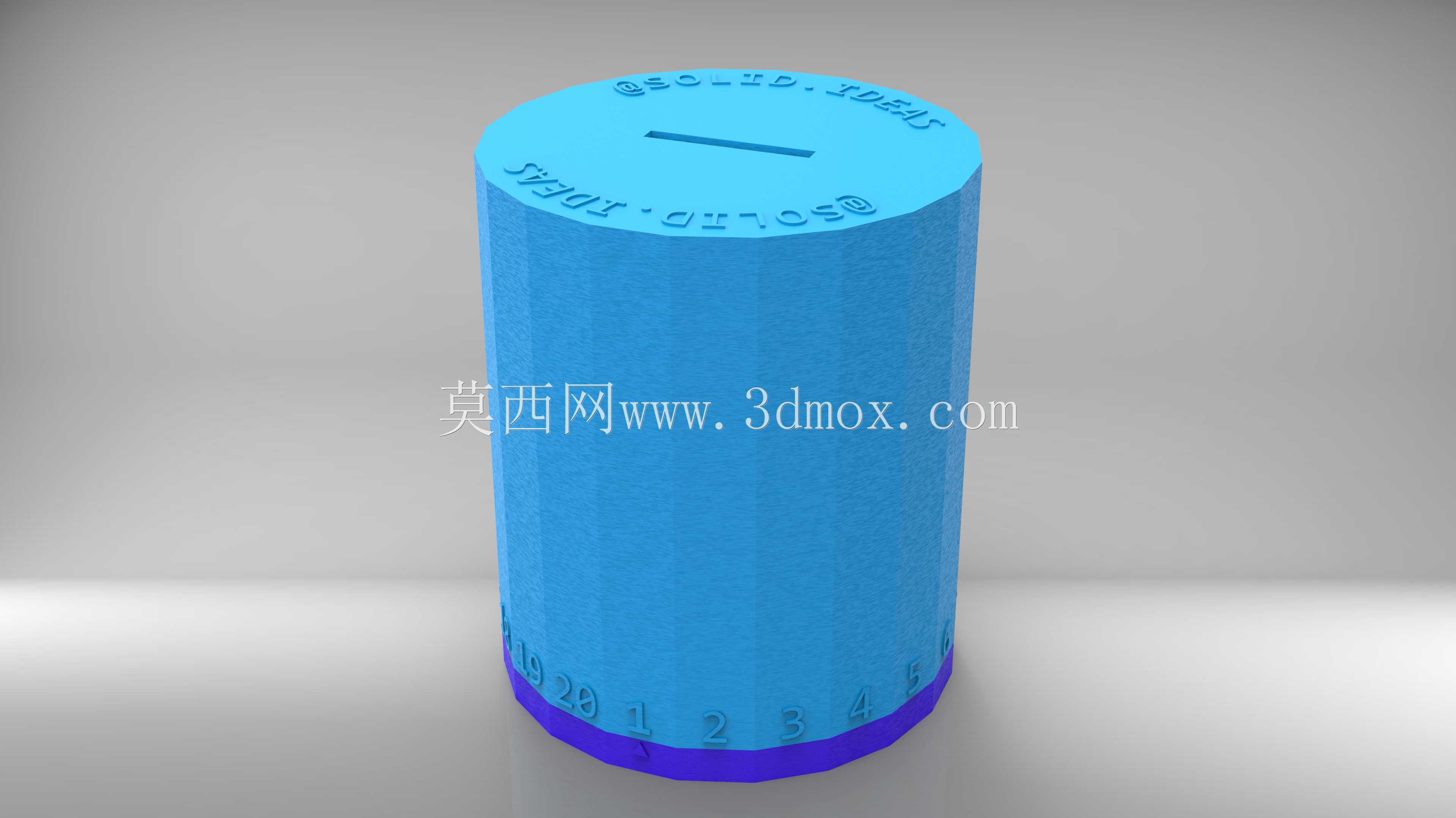 Cofre Impression?o 3D-可打印的硬币库
