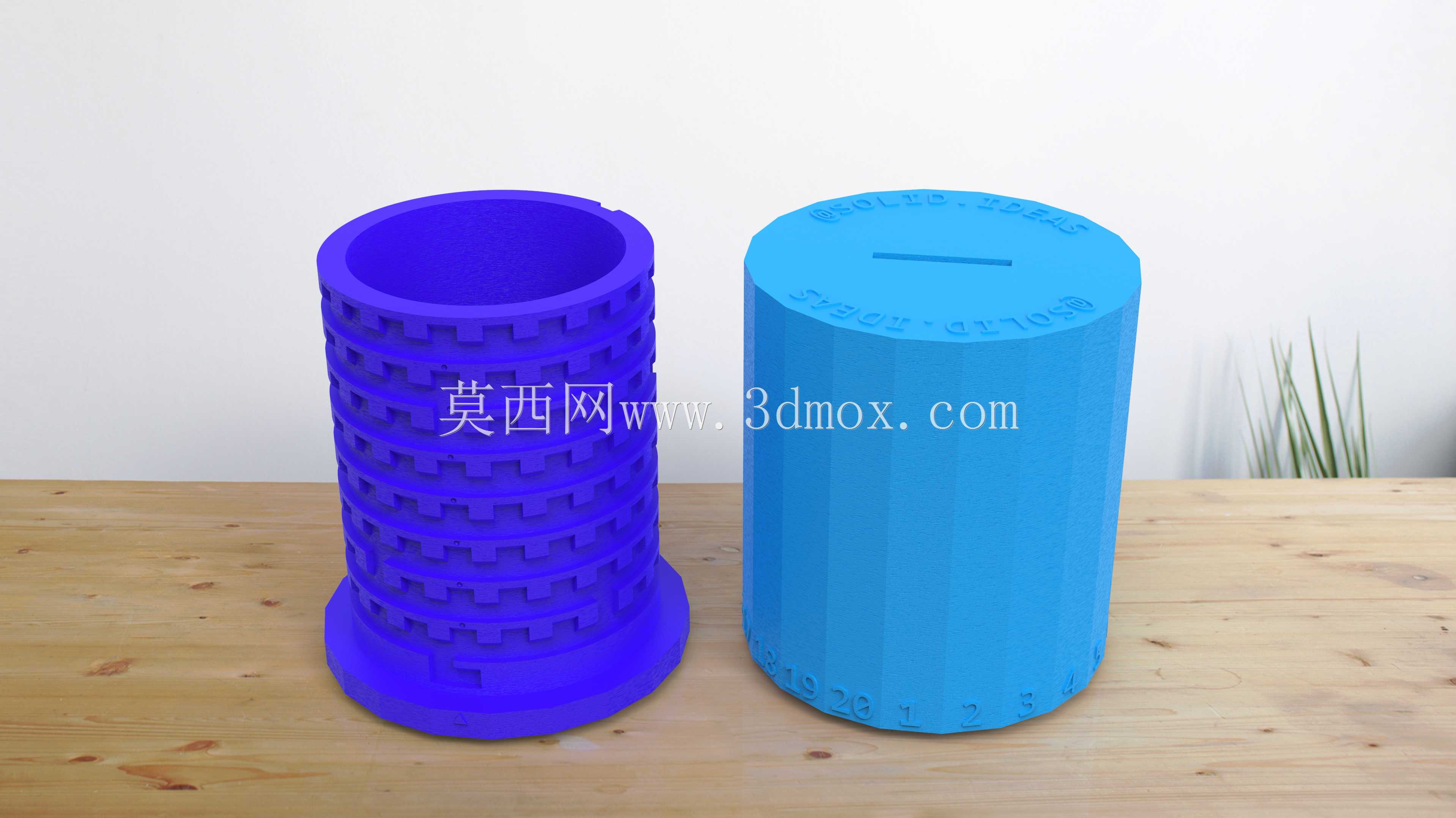 Cofre Impression?o 3D-可打印的硬币库