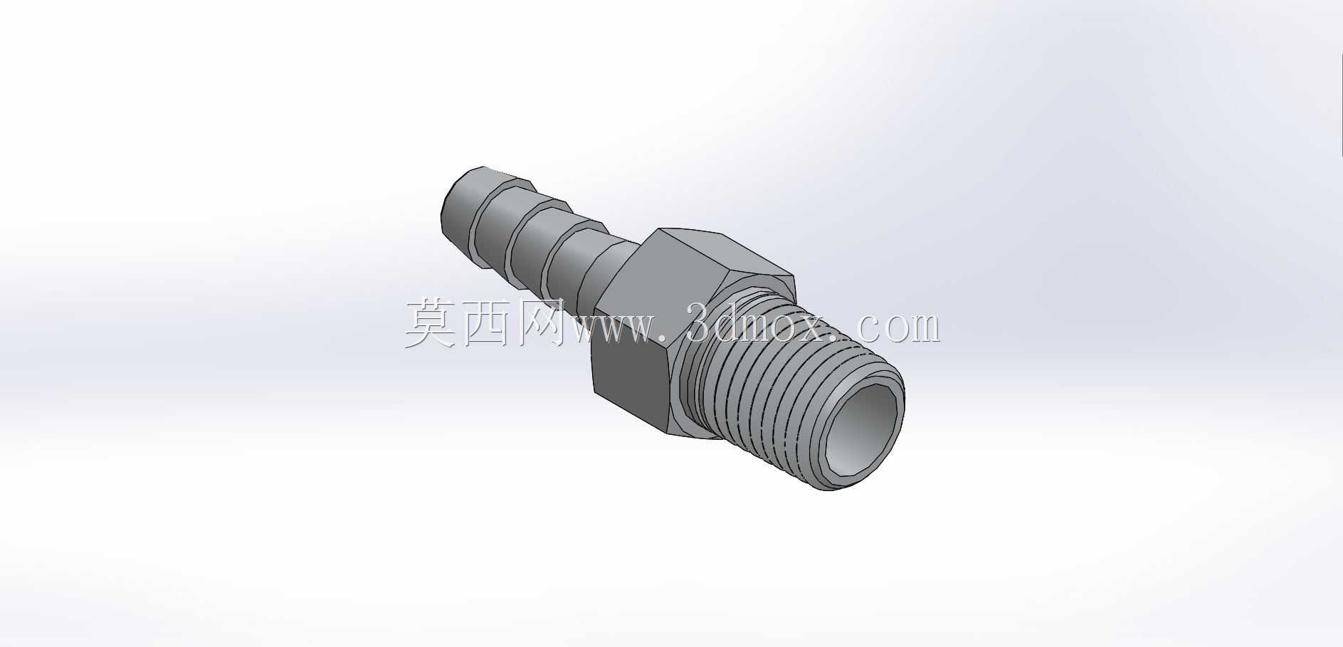 ESPIG?O PARA MANGUEIRA 1/4 \“X ROSCA 1/4 \”NPT