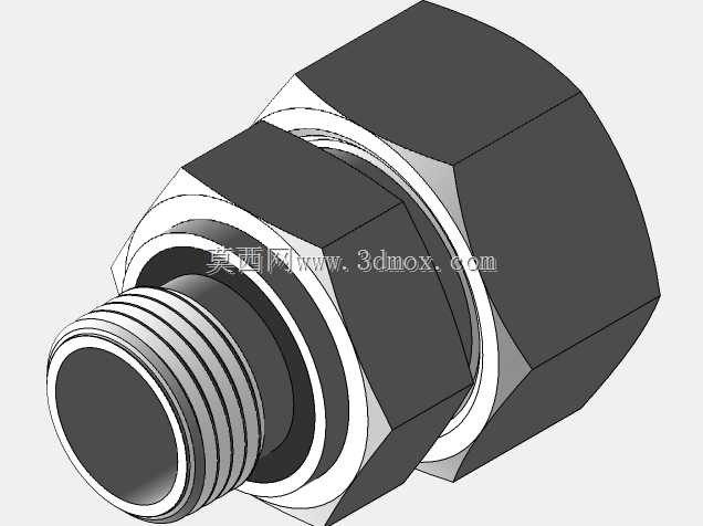 CONEX?O RETA TUBO 22PAX1/2英寸BSP