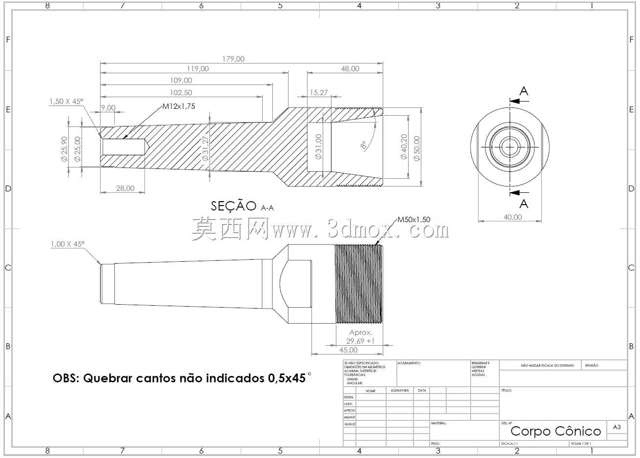 Porta Pin?a Cm4 Er40 ENGENHARIA SECRETA