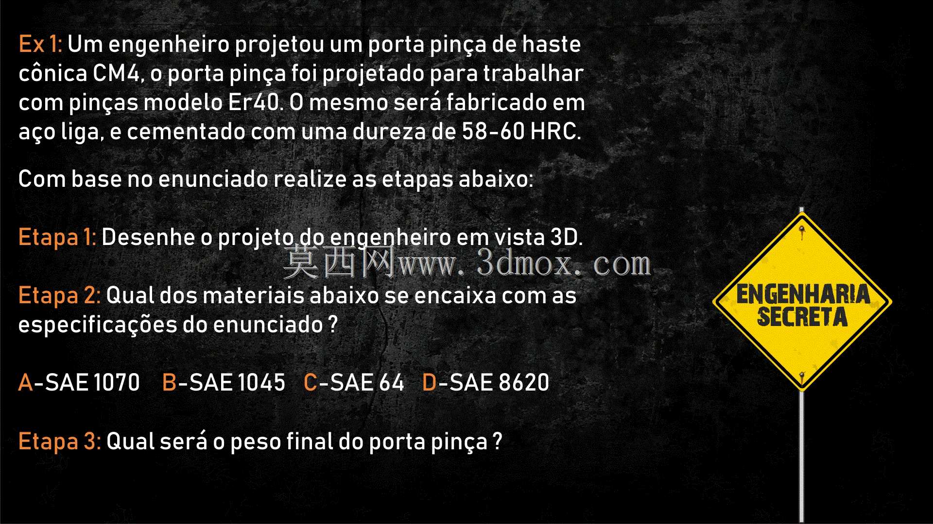 Porta Pin?a Cm4 Er40 ENGENHARIA SECRETA