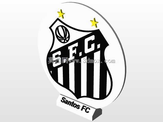 Escudo Santos Futebol Cube