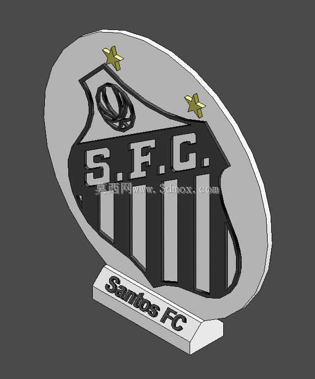 Escudo Santos Futebol Cube