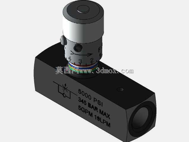 V��lvula de controle de fluxo-Parker