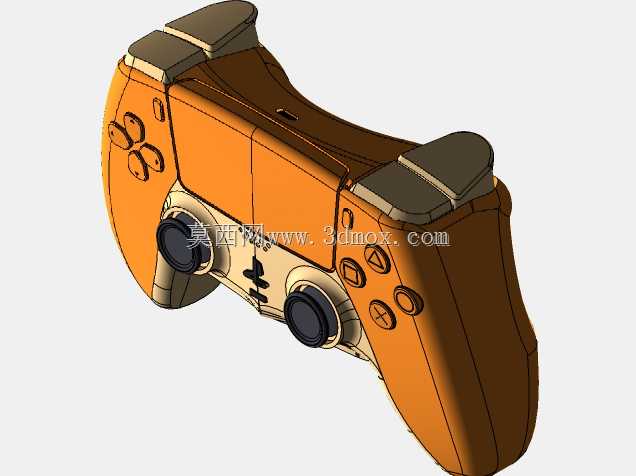 Play Station 5控制器(DualSense PS5)-碰撞Bandicoot主题