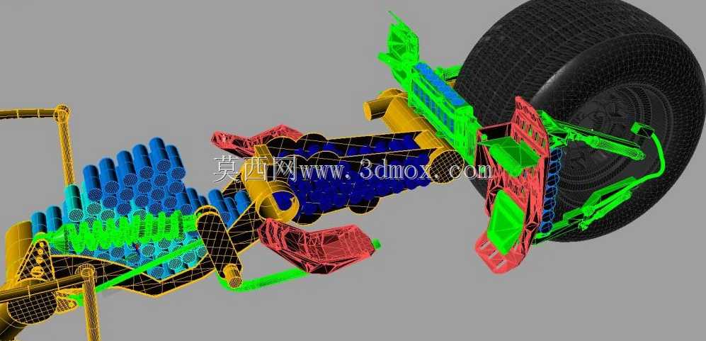 Batpod 2008 3d模型