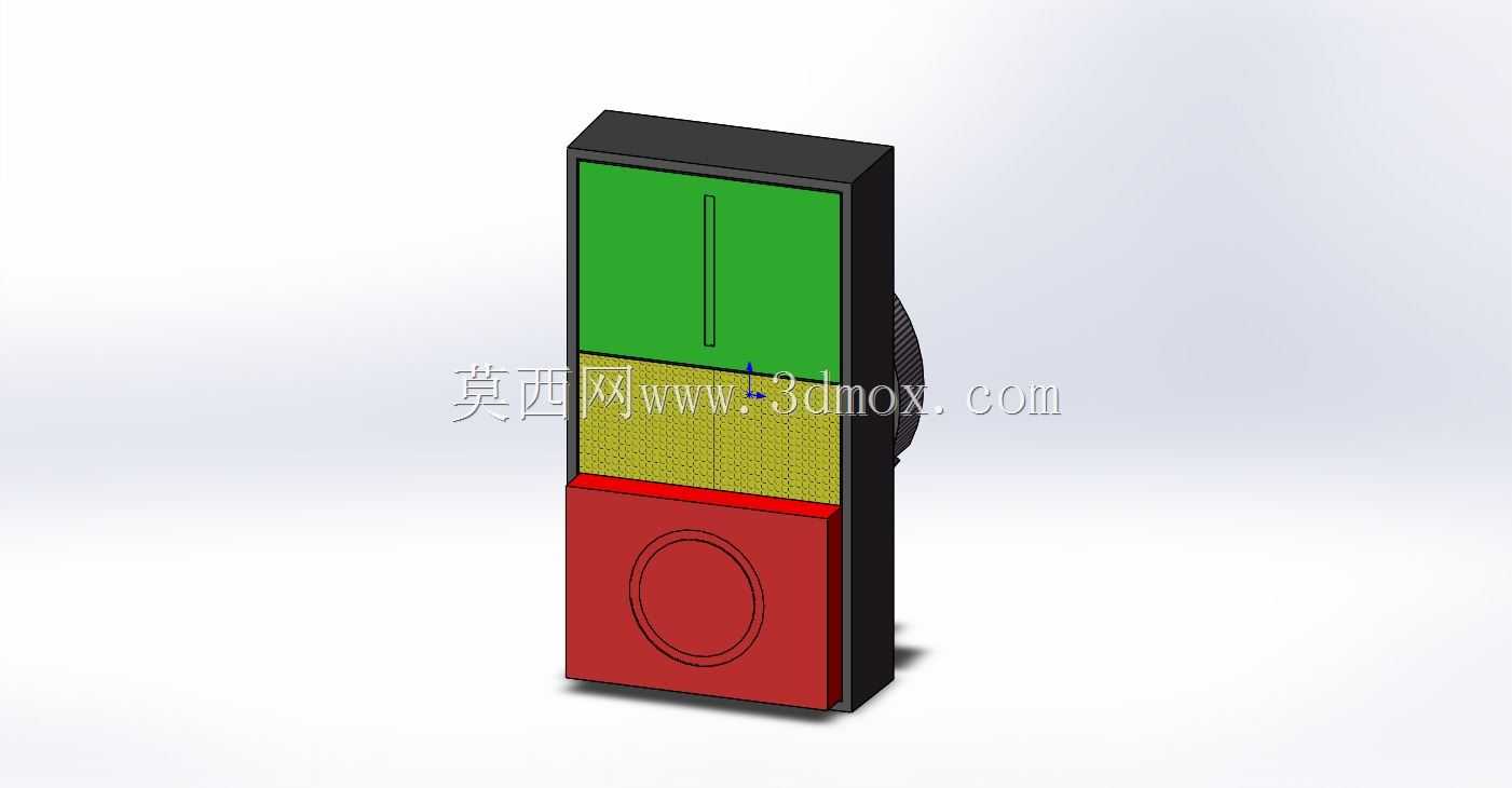Bot?o duplo luminoso saliente S-PDL Steck