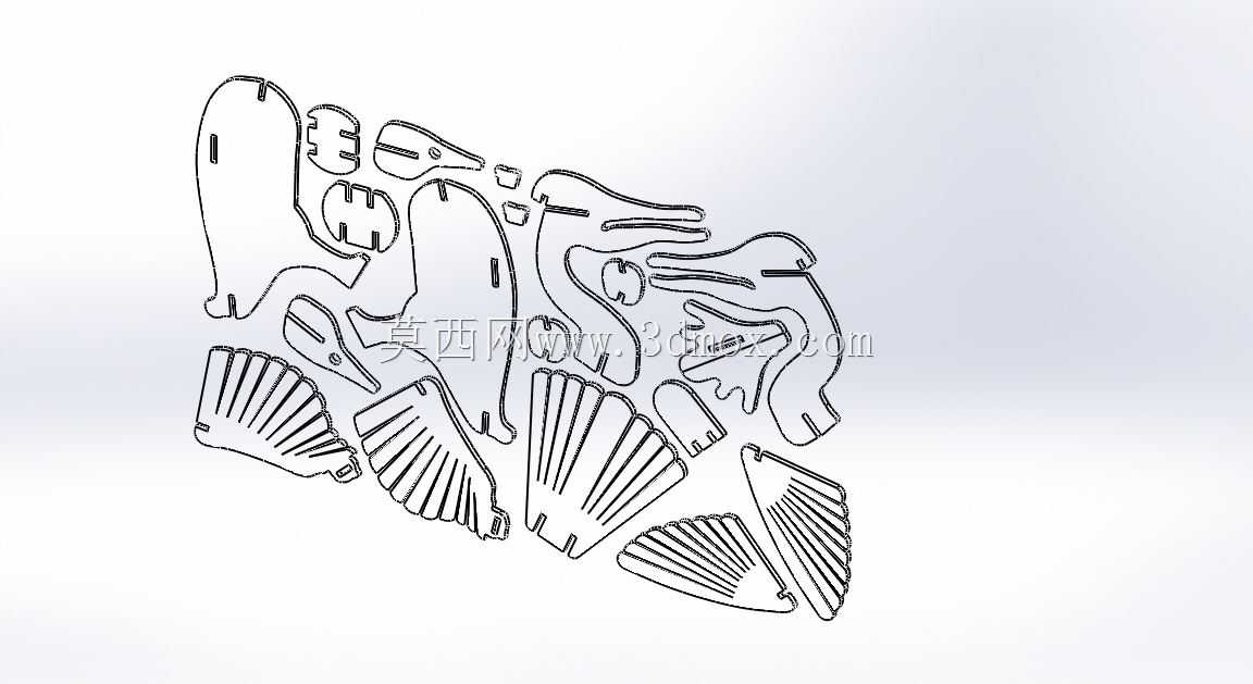 Darter-Puzzle 3D