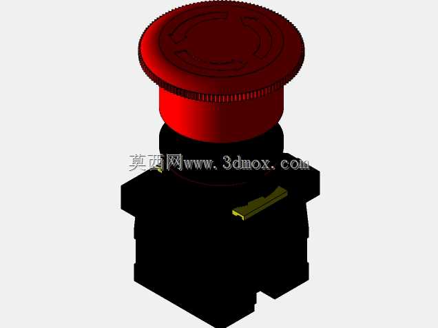 Bot?o vermelho trava 1NA+1NF