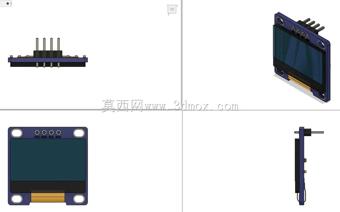 Espacio������Ϊ128x64 0.91Ӣ��OLED��Ļ��ģ