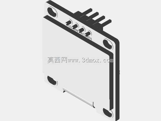Espacio制造商为128x64 0.91英寸OLED屏幕建模