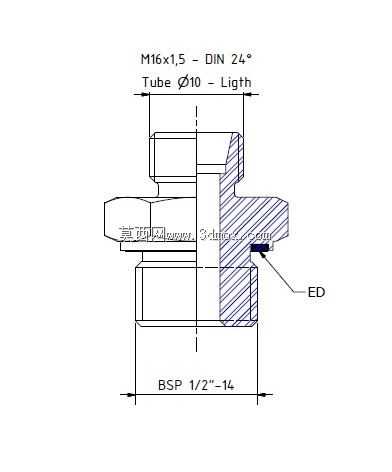����˹������10 x 1/2 BSP-L