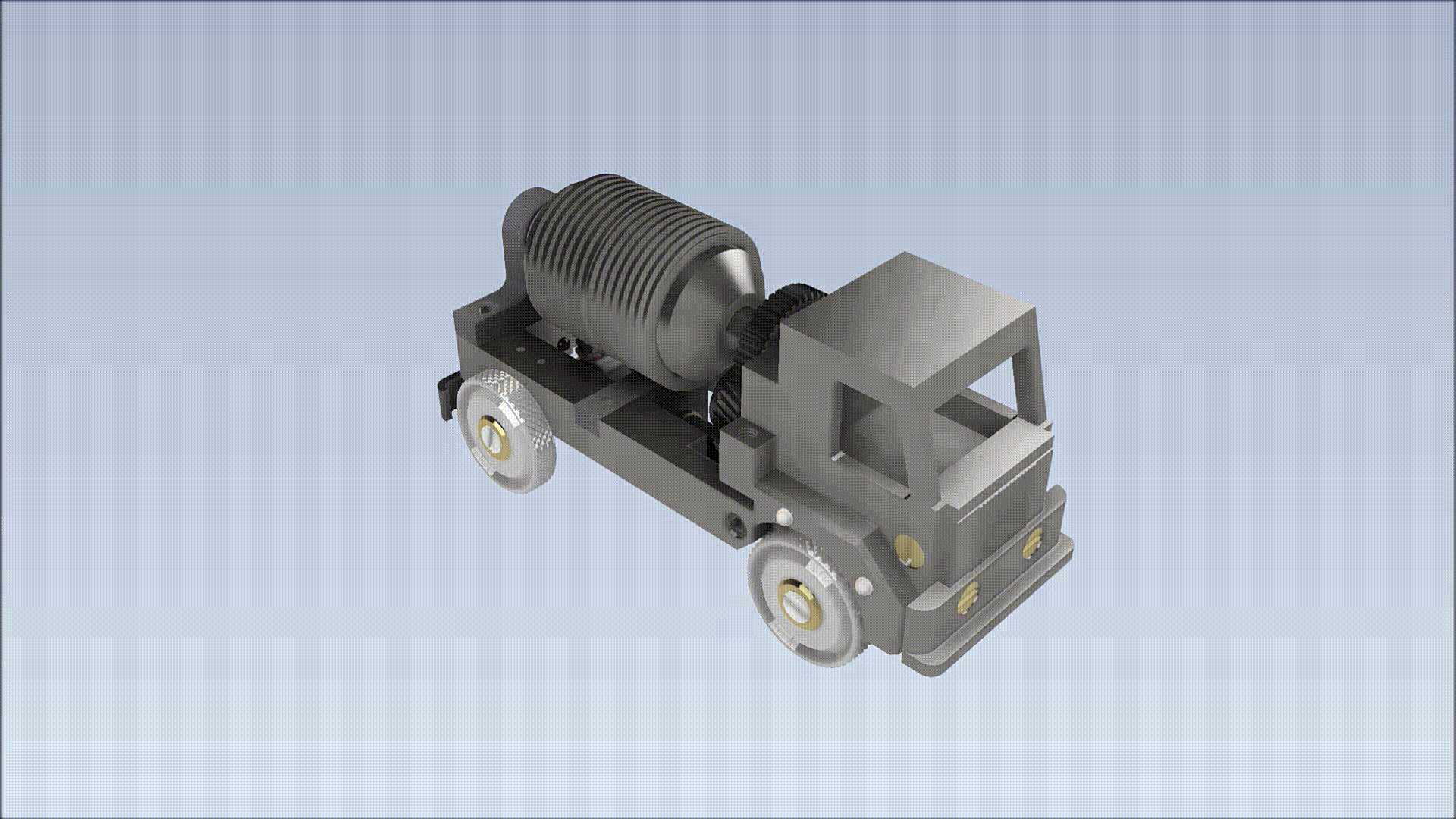 机械加工水泥车(Caminh?o Betoneira SENAI)