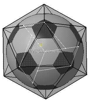 �������ܣ���ʮ���嵽Goldberg Solid��