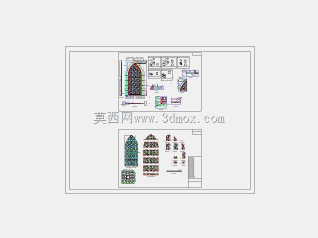 伊斯兰图案铝屏
