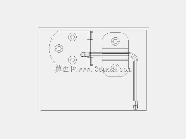 安全门闩笔直
