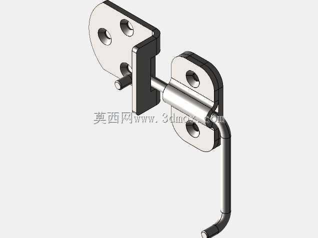 安全门闩笔直
