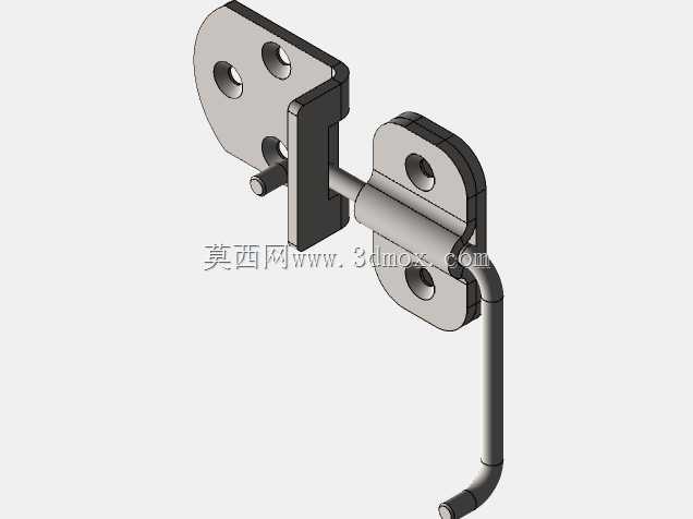 安全门闩笔直
