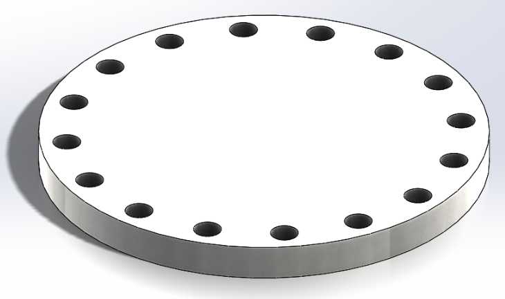 盲法兰DIN EN ISO 1092-1/05/PN40