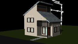 Laneway house Revit模型