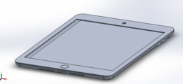SOLIDWORKS�е�IPAD MINI 3Dģ��