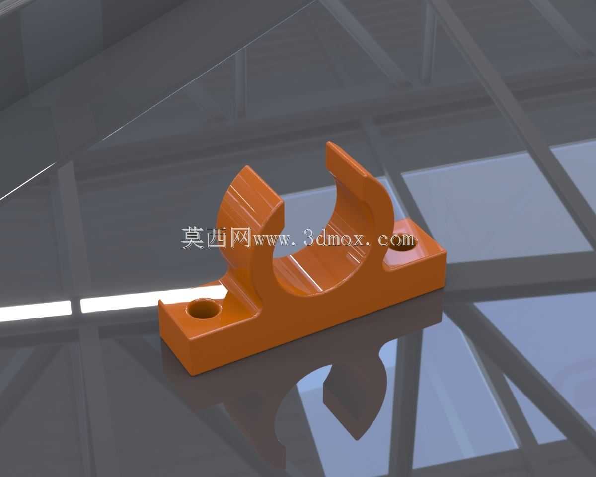 GueriTech RJ45网络电缆墙壁夹持器