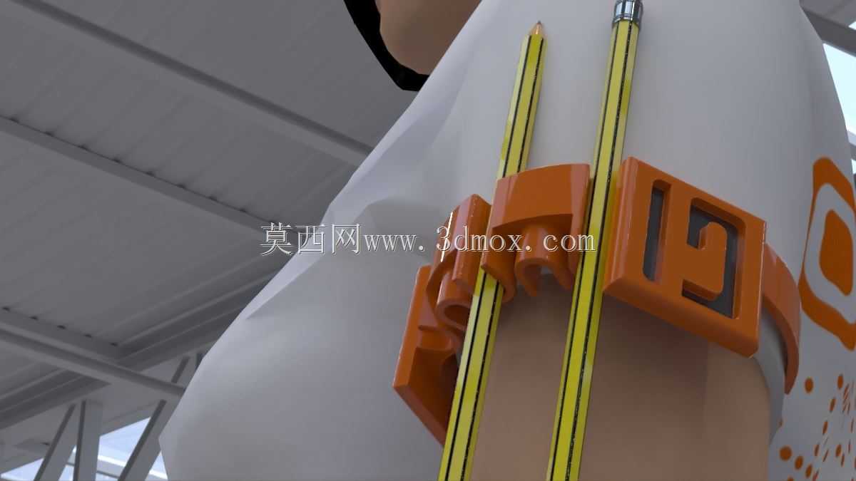 工人用GueriTech臂铅笔夹