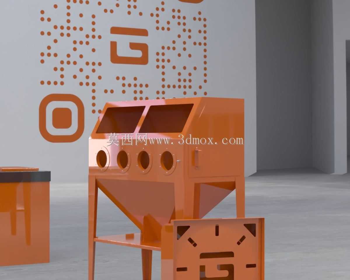GueriTech喷砂喷砂柜,适用于商店和车库DIY