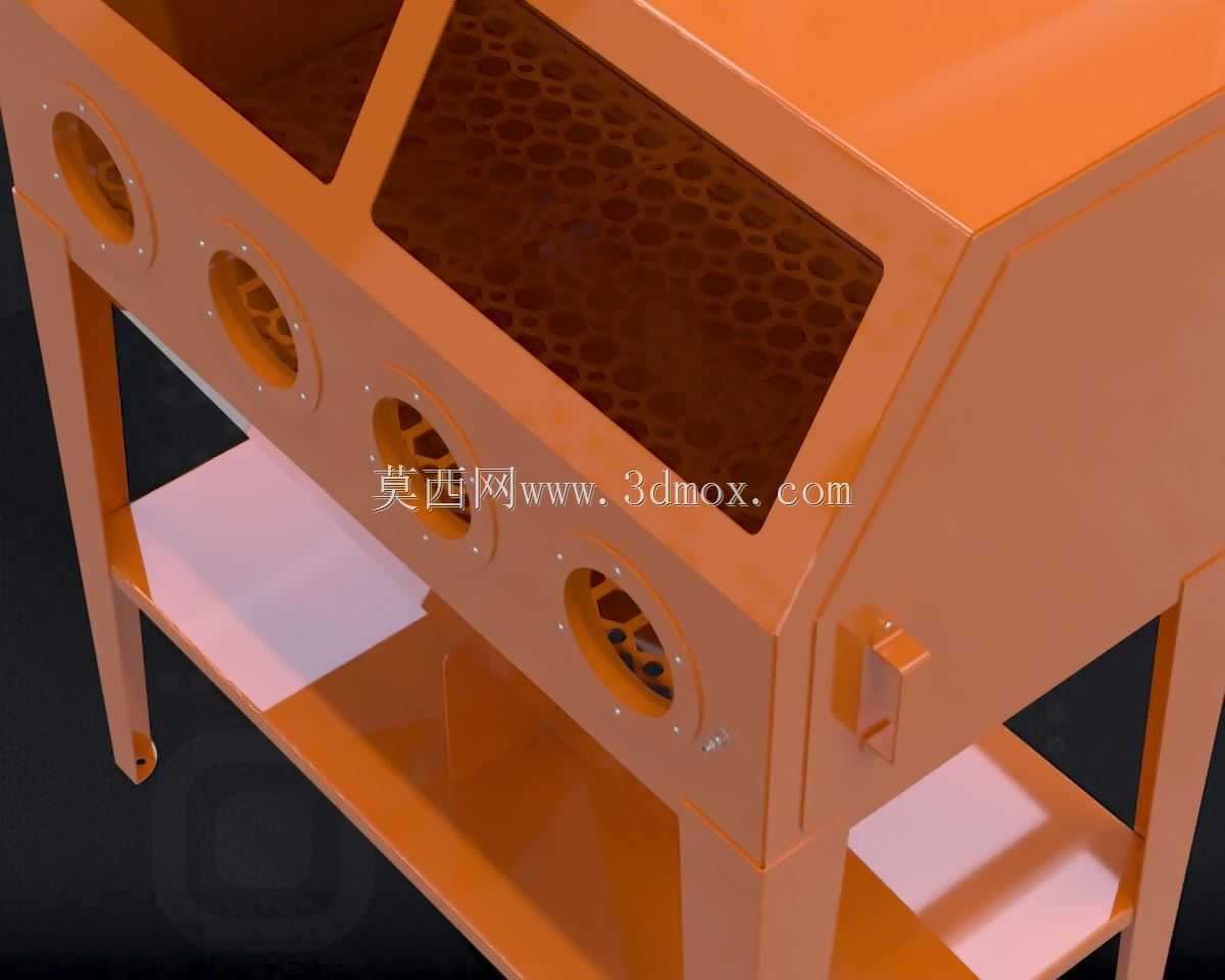 GueriTech喷砂喷砂柜,适用于商店和车库DIY