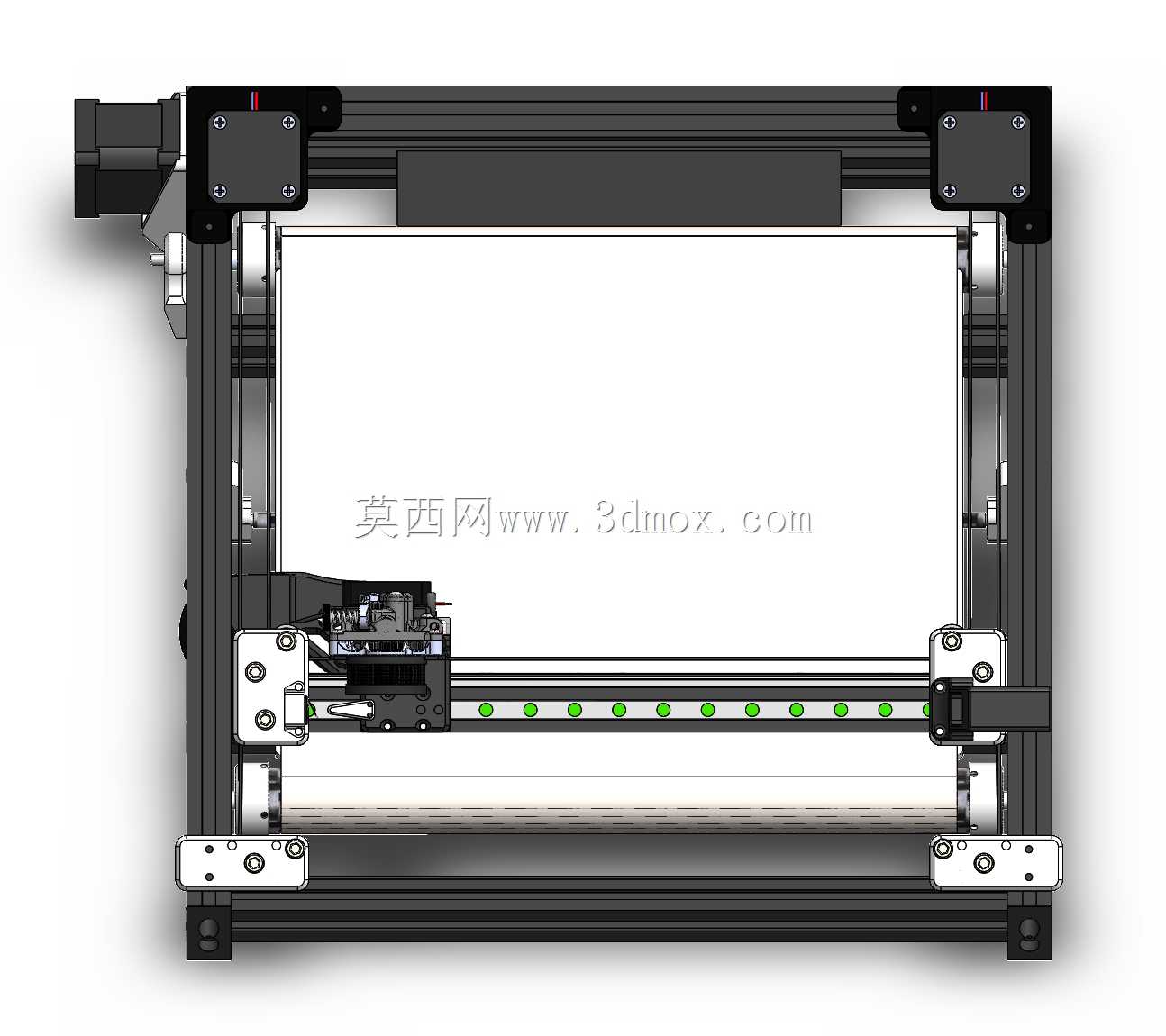 低成本定制传送带3d打印机运动系统CNC开源