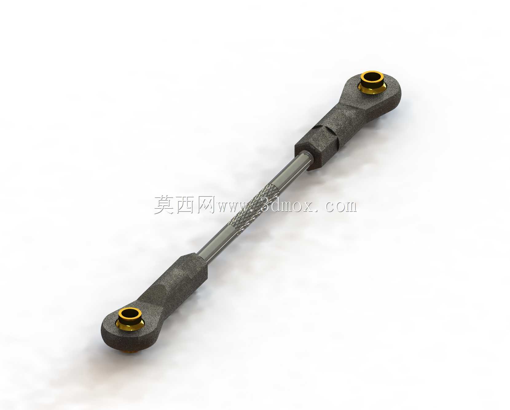 RC飞机模型用球头支架推杆端头旋扣伺服连杆尼龙连接器配件