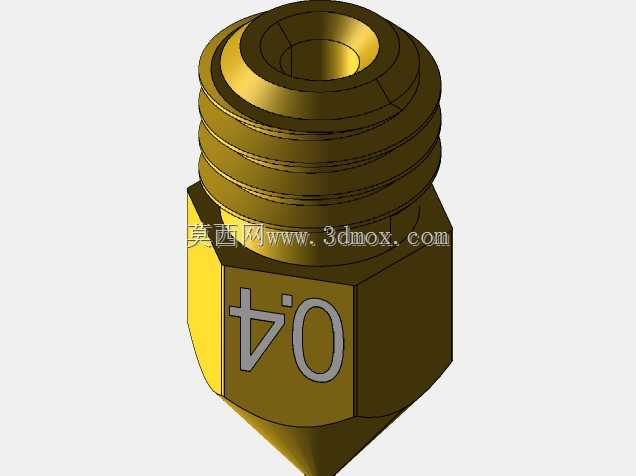 Creality Ender喷嘴0.4mm MK8 3D打印机喷嘴