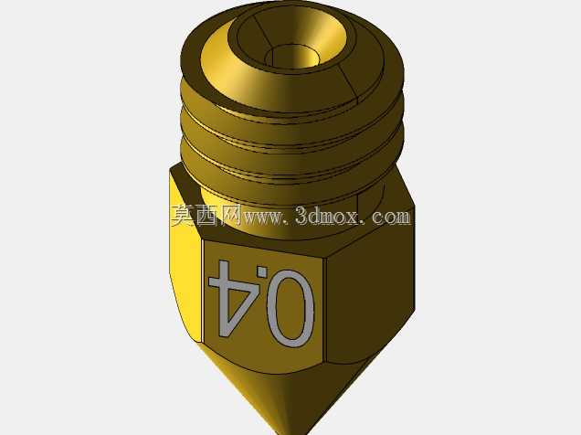 Creality Ender喷嘴0.4mm MK8 3D打印机喷嘴