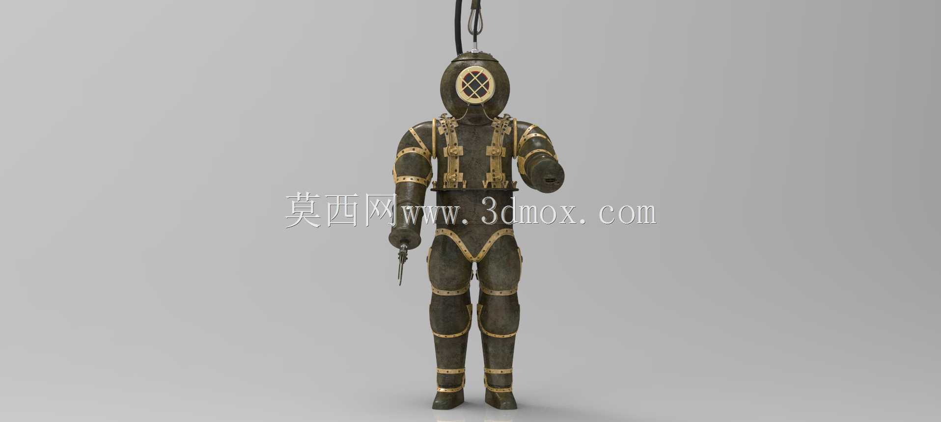 马赛的神秘潜水服