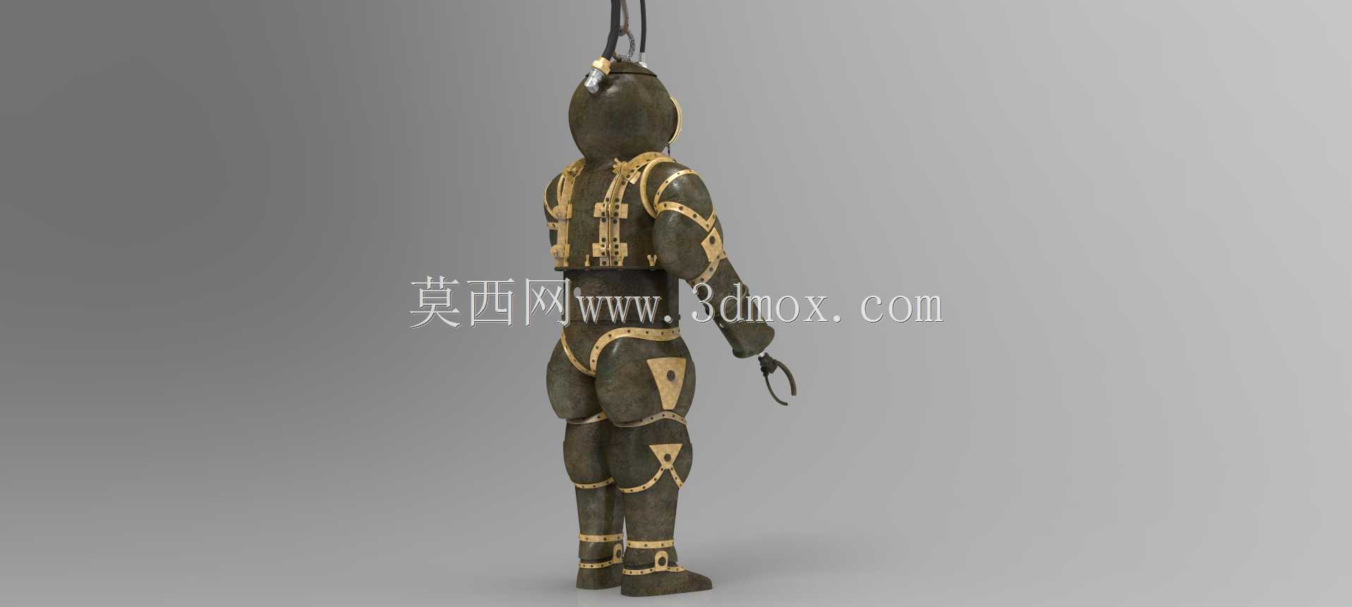 马赛的神秘潜水服