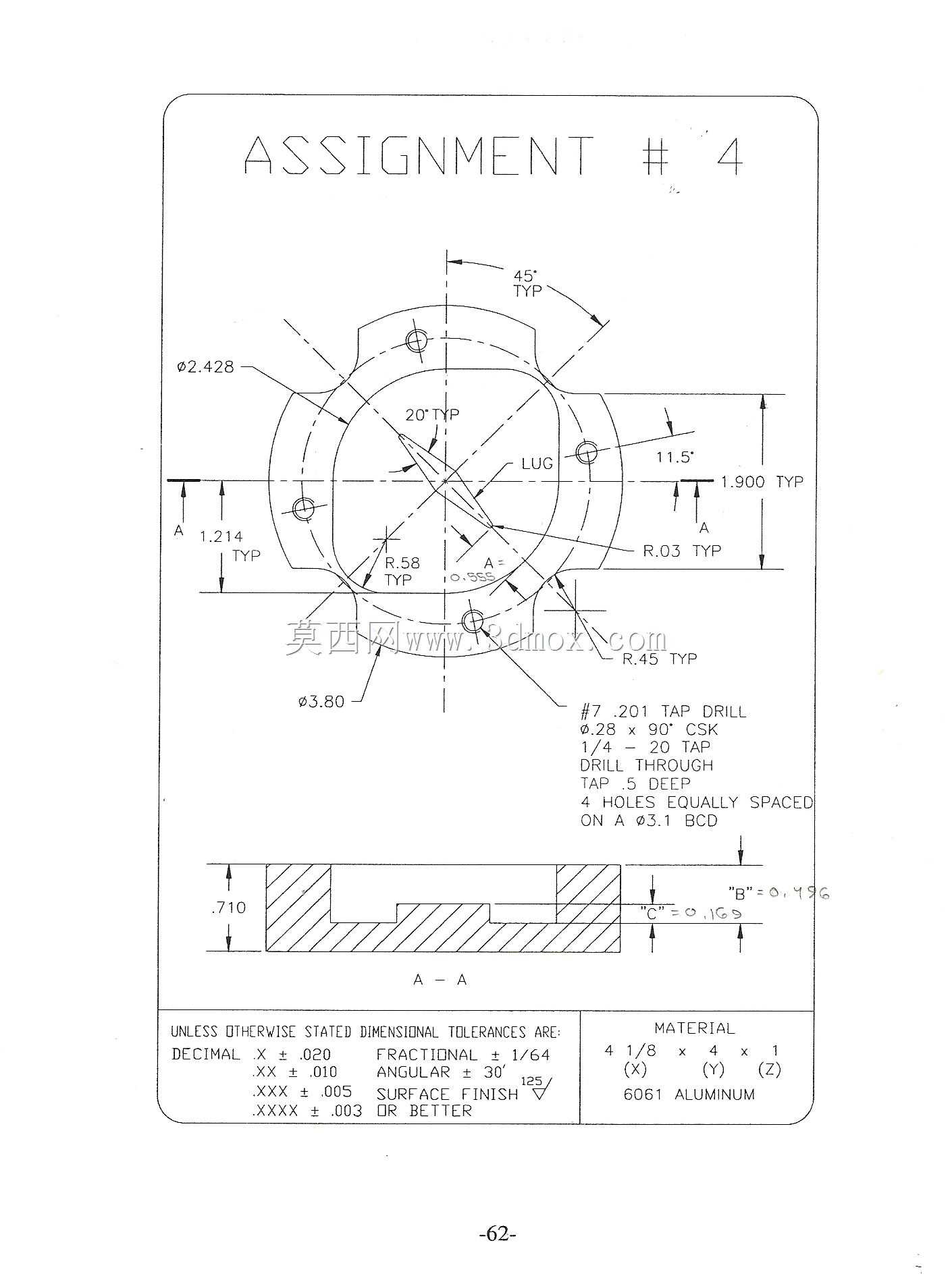 常规\u0026 CNC加工任务示例