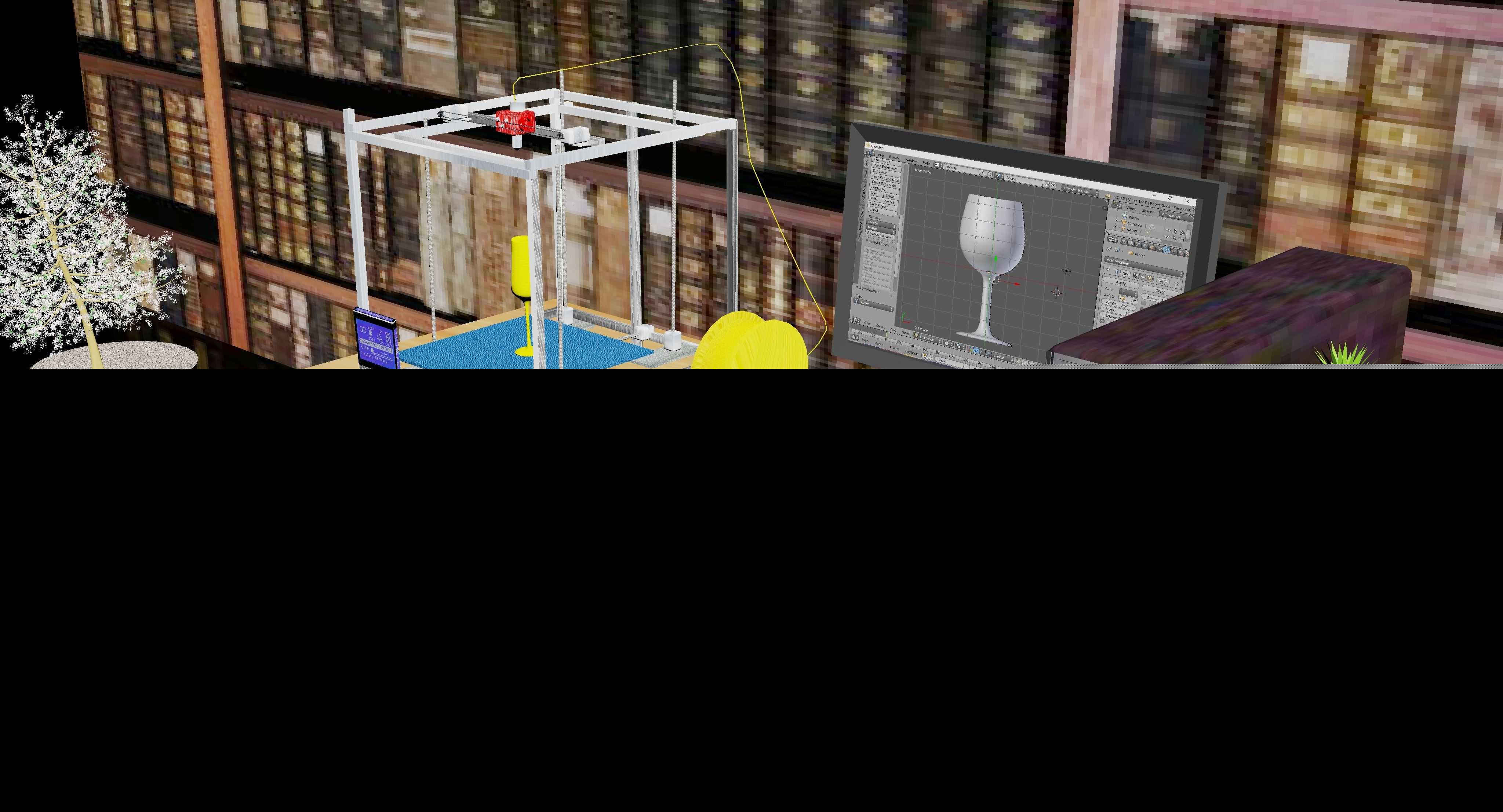 3d打印机布局