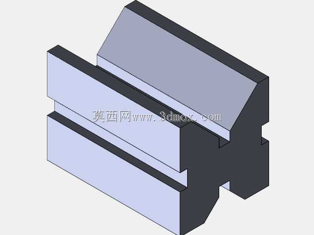 V型块组装