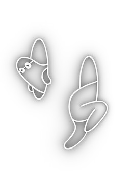 �涴
