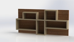 Repisa en madera-ľ�ƻ���