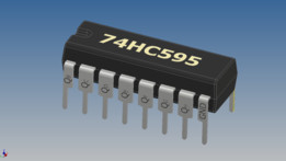 16��DIP IC��74HC595