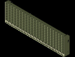 钢格栅楼梯踏板800x240(Schodi?ovystupeň)