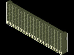 钢格栅楼梯踏板700x240(Schodi?ovystupeň)