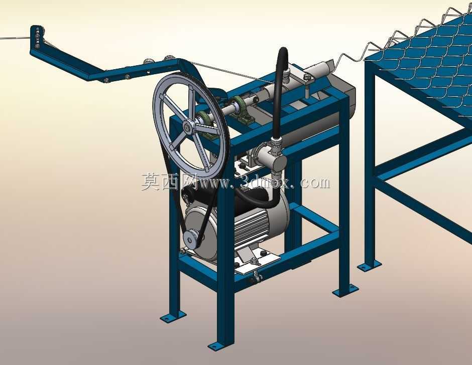 MAQUINA PARA FABRICAR MALLA CICLONICA������